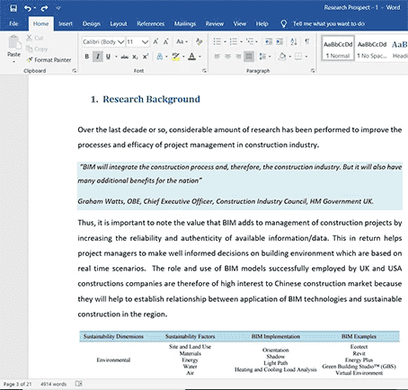 simple thesis topics