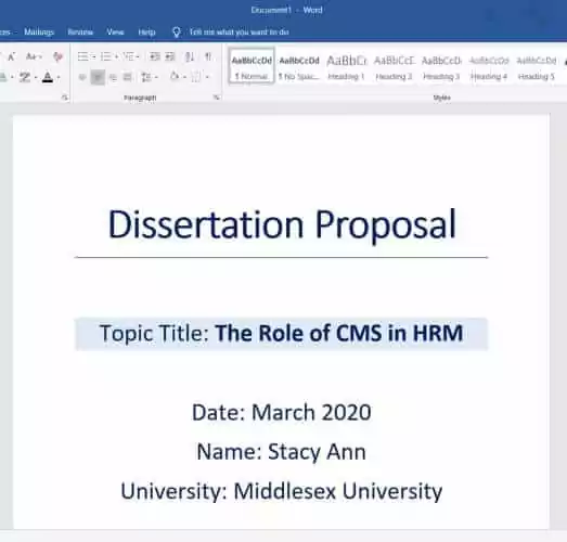 dissertation topics for strategic management