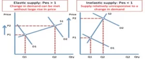 Elastic and Inelastic Supply Curves