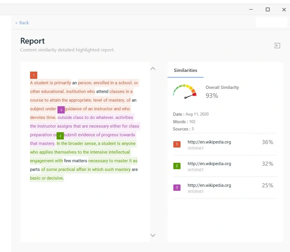 ResearchProspect Plagiarism Checker 