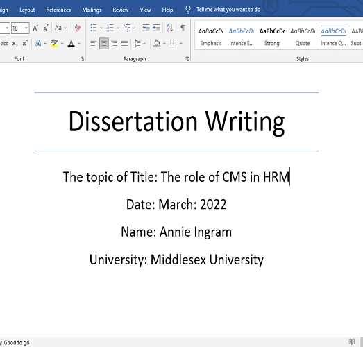 Order a Full Dissertation 