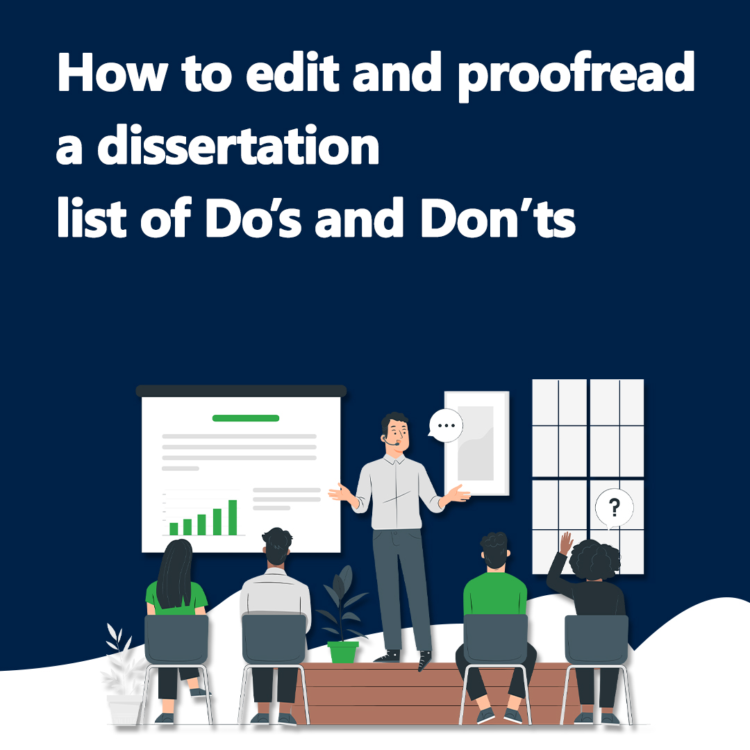 How to edit and proofread a dissertation
