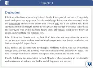 dissertation dedication example