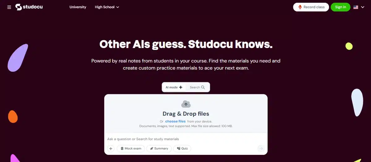 Studocu library of shared course notes and study resources for dissertation research