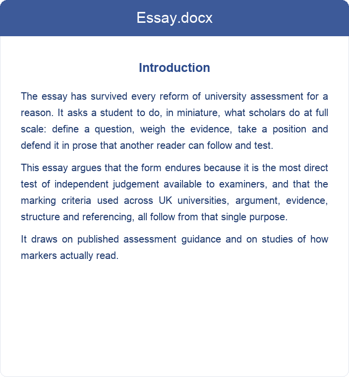 Essay written by ResearchProspect